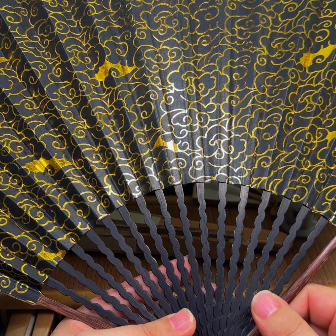 扇子芝麻粽龙鳞祥云金