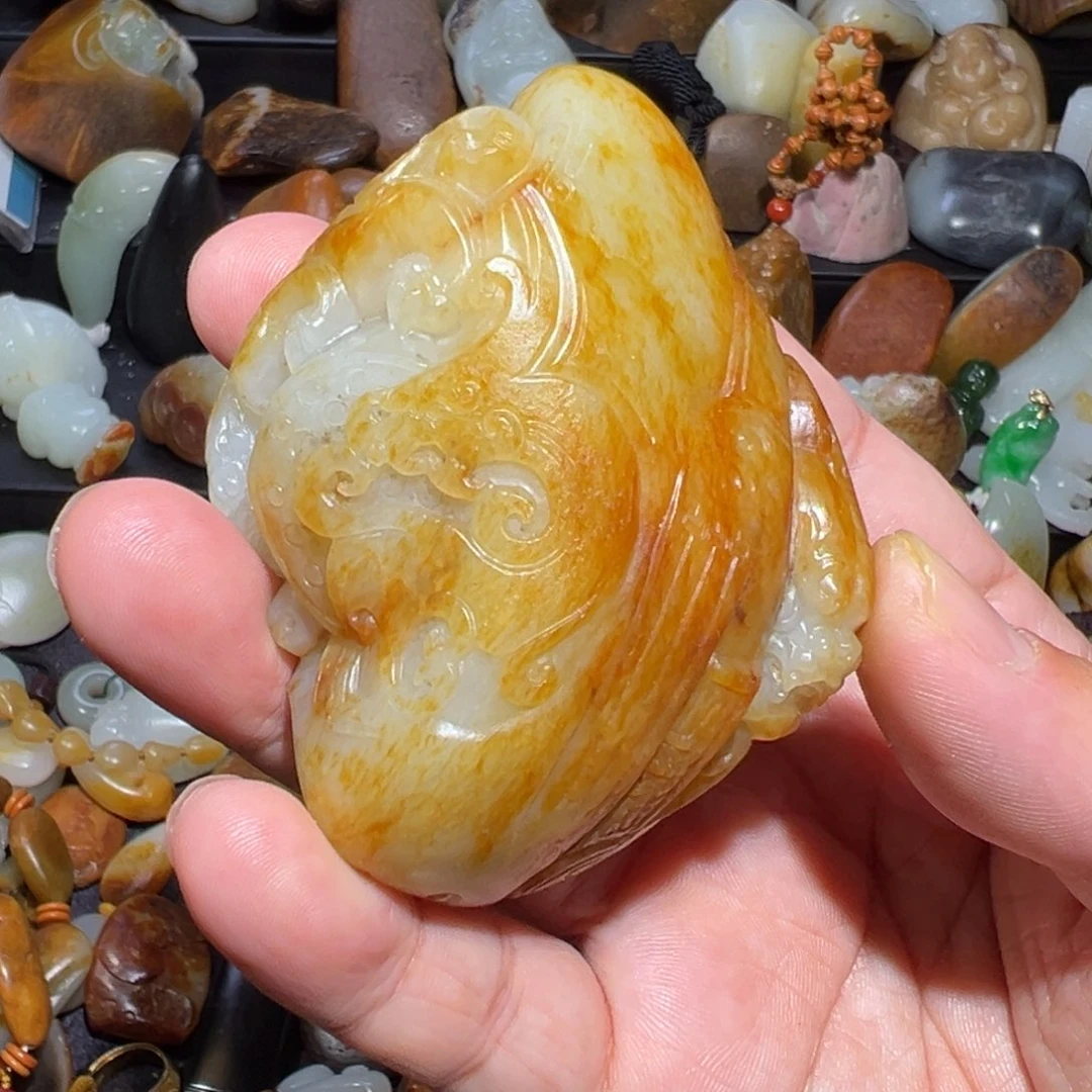 和田玉把件未镶嵌