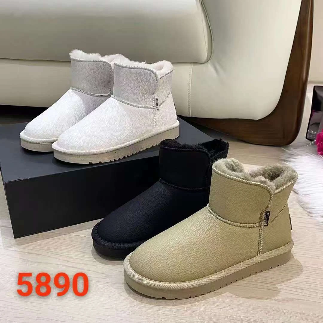 5890品牌软皮雪地靴zz