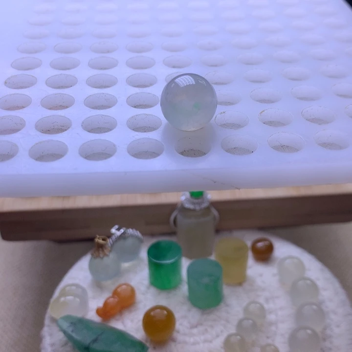 未镶嵌手链翡翠12.5翡翠圆珠