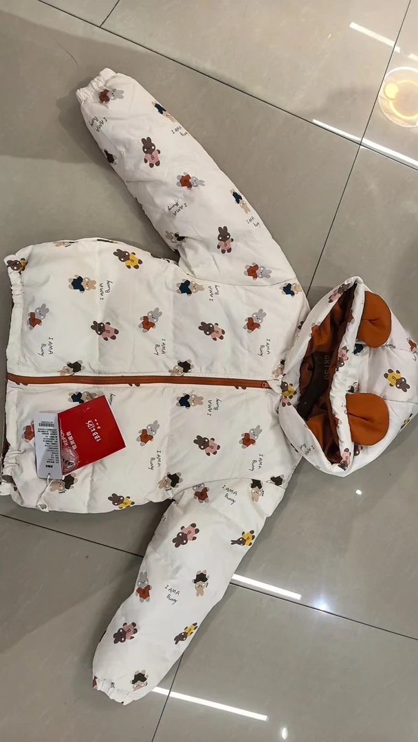 短款高领卡通动漫常规款棉服棉袄冬款保暖加厚女童