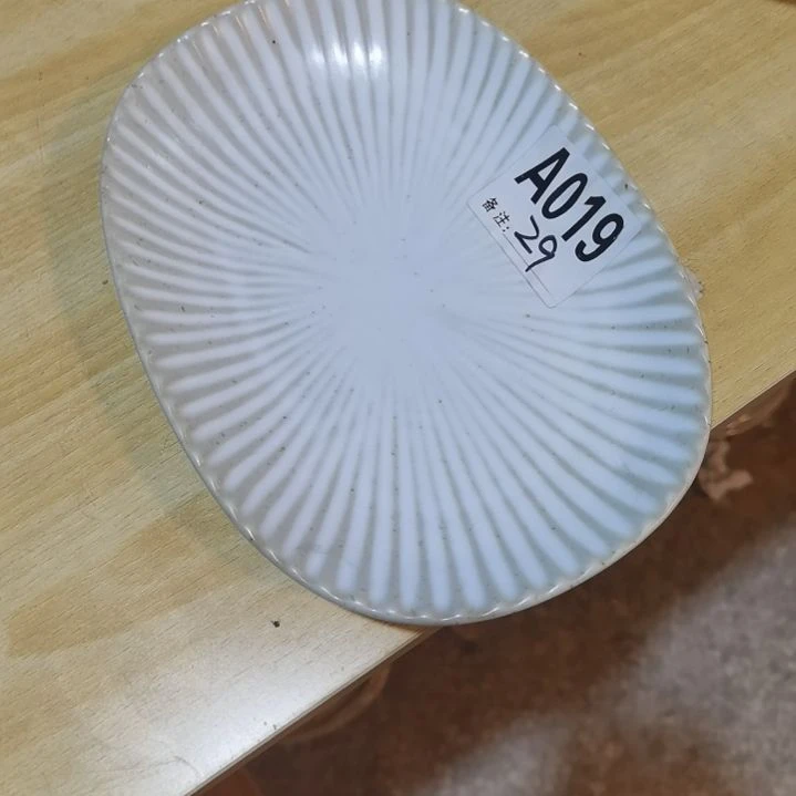 瓷片正品粗陶椭圆一个
