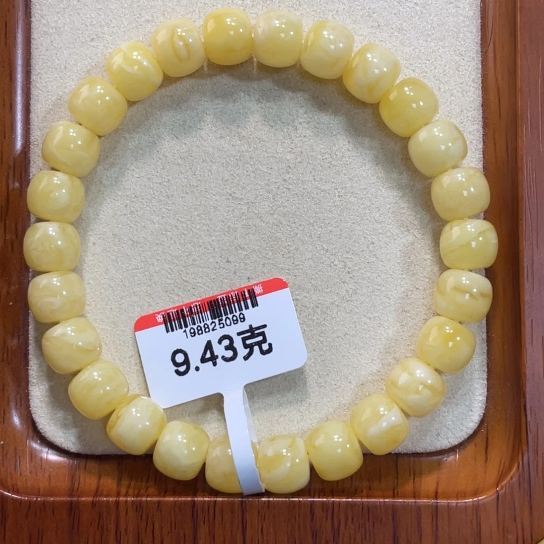 未镶嵌琥珀手链蜜蜡