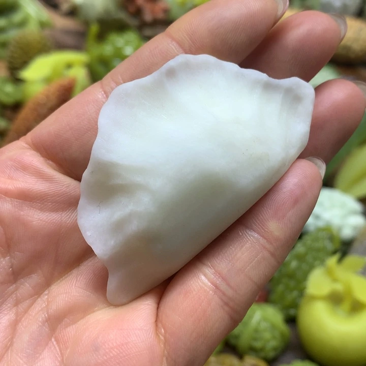 蛇纹石玉手把未镶嵌