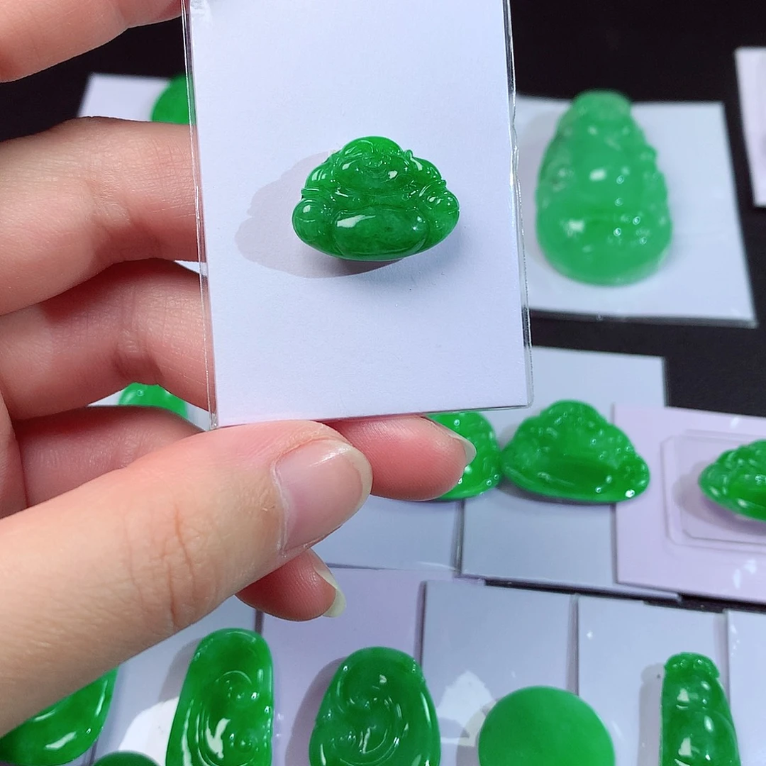 吊坠(赠链)未镶嵌翡翠天然翡翠