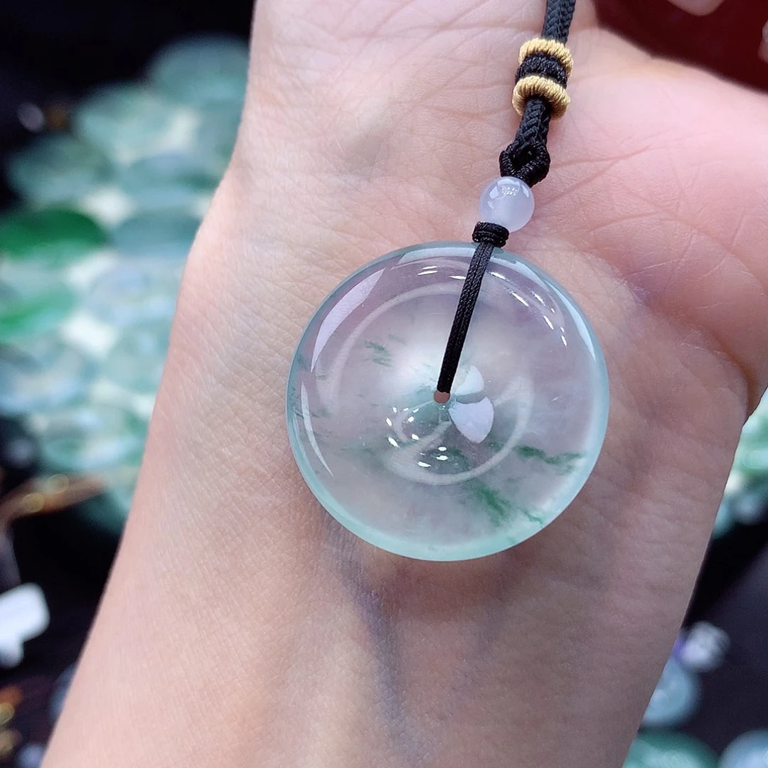 颈饰未镶嵌翡翠编号50尺寸25-5.8