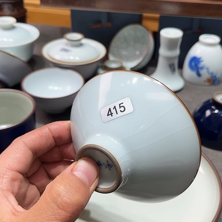 高*高汝窑天青1号喜欢的可以拍