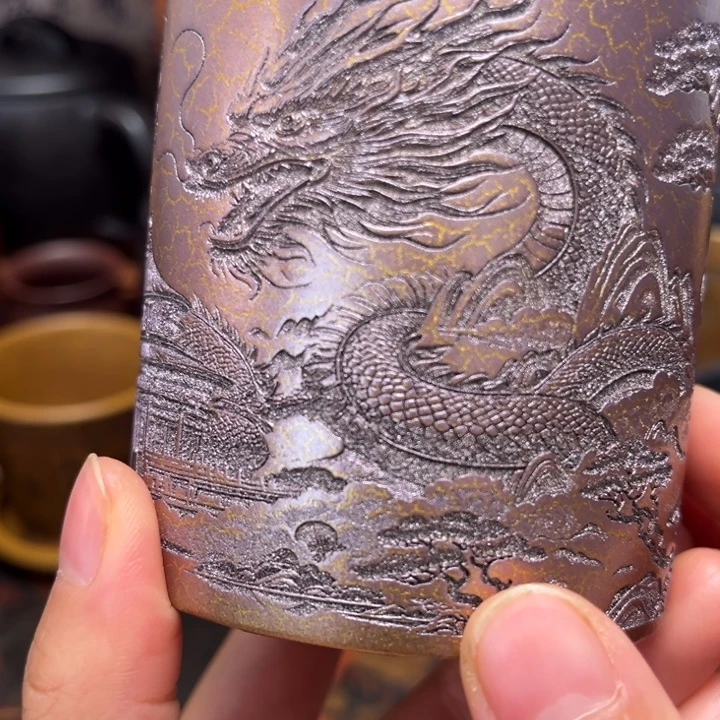 紫砂茶杯宜兴紫砂茶具正品