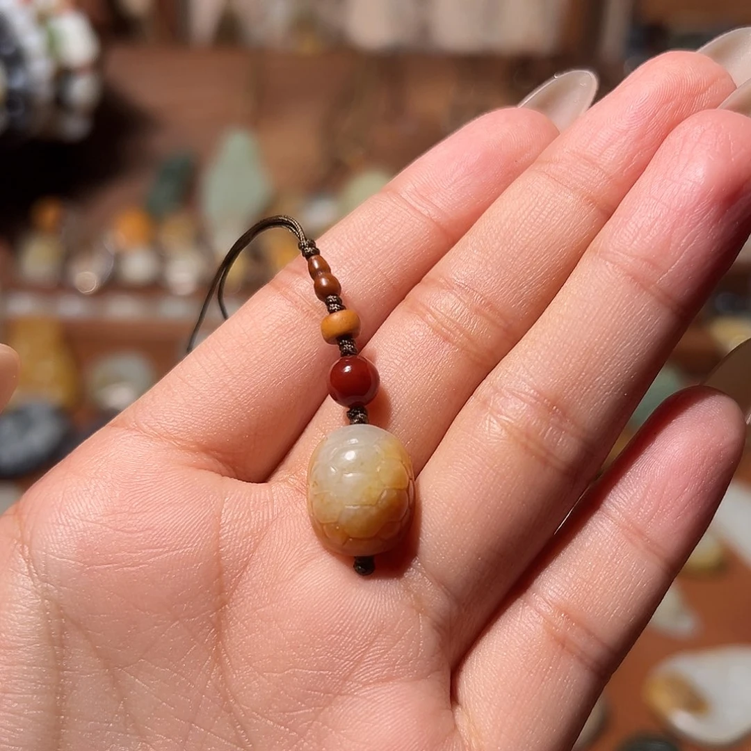 和田玉颈饰未镶嵌清*