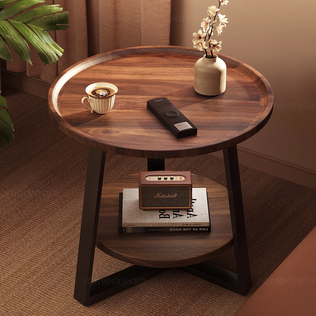 茶几客厅小桌子家用沙发边几桌子出租房专用简约茶桌卧室床边桌