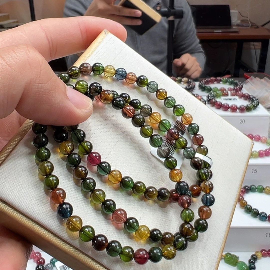 碧玺手串未镶嵌5.5mmmmmmmm