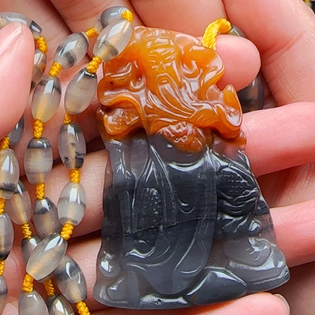 石英质玉（黄龙玉）1未镶嵌