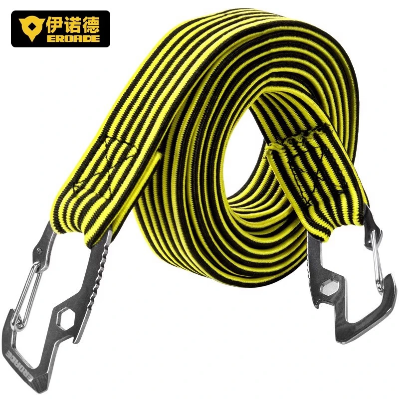 EROADE伊诺德摩托车绑带绳电动车弹力捆绑绳子行李松紧橡皮自行车