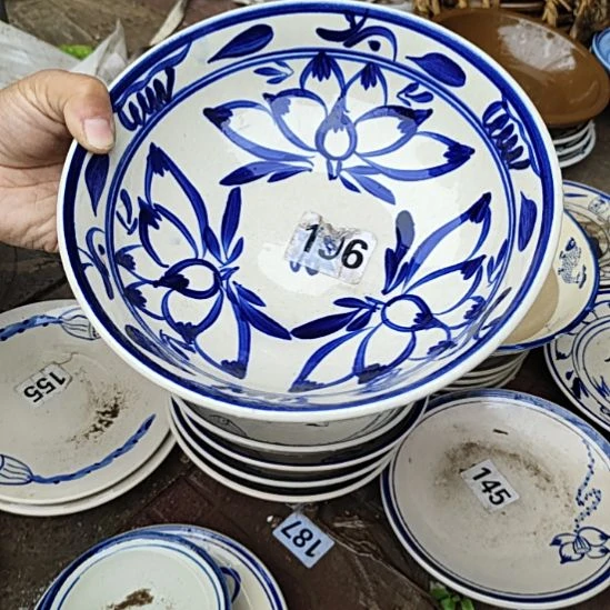 库存微瑕库存瓷片碗
