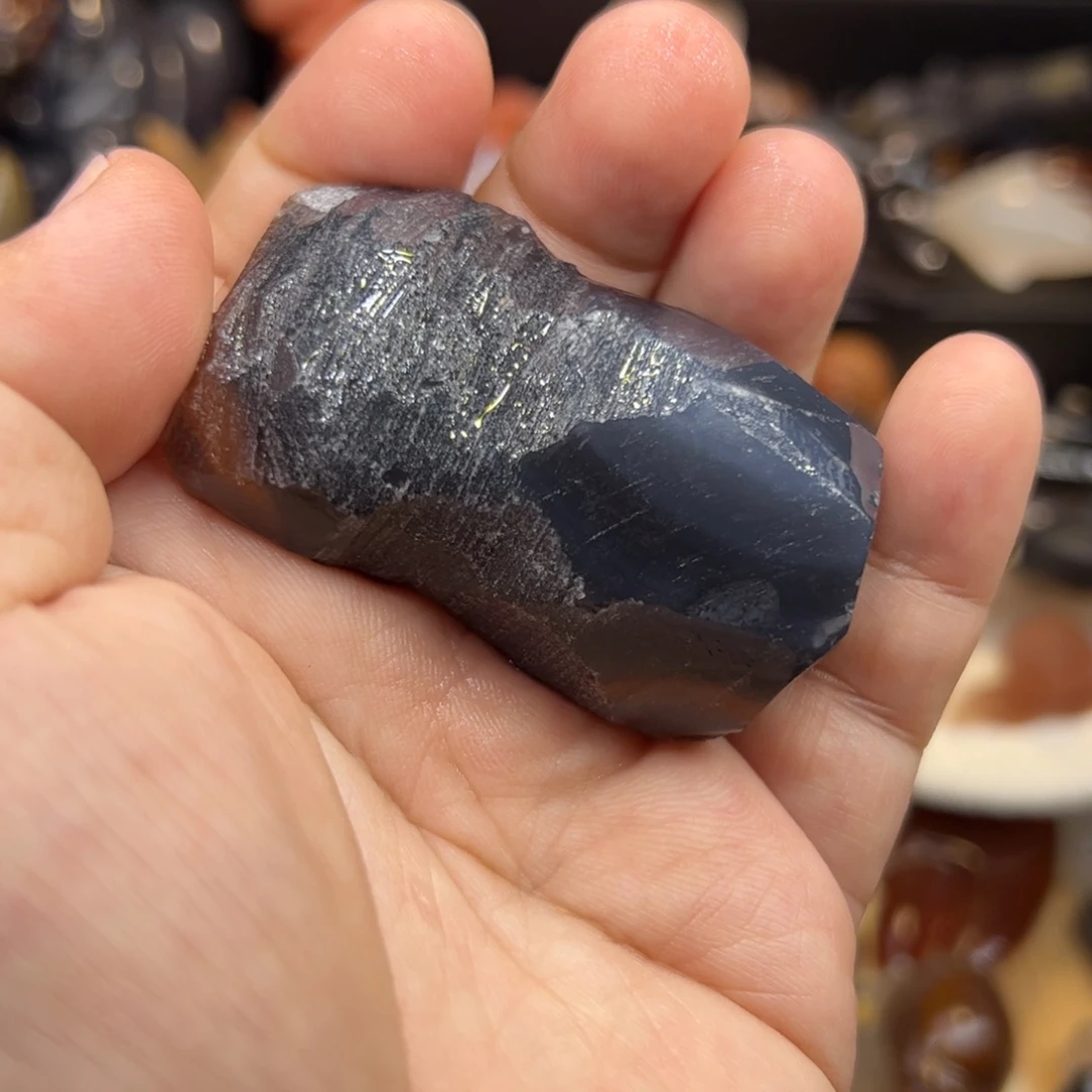 晨***曦玛瑙/玉髓未镶嵌手玩/摆件定制小马