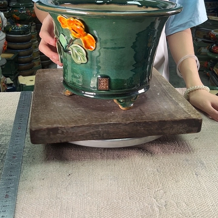 泳坤堂石湾盆陶瓷