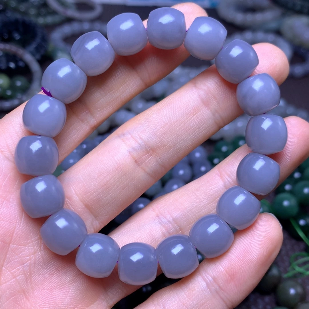 和田玉未镶嵌手串12