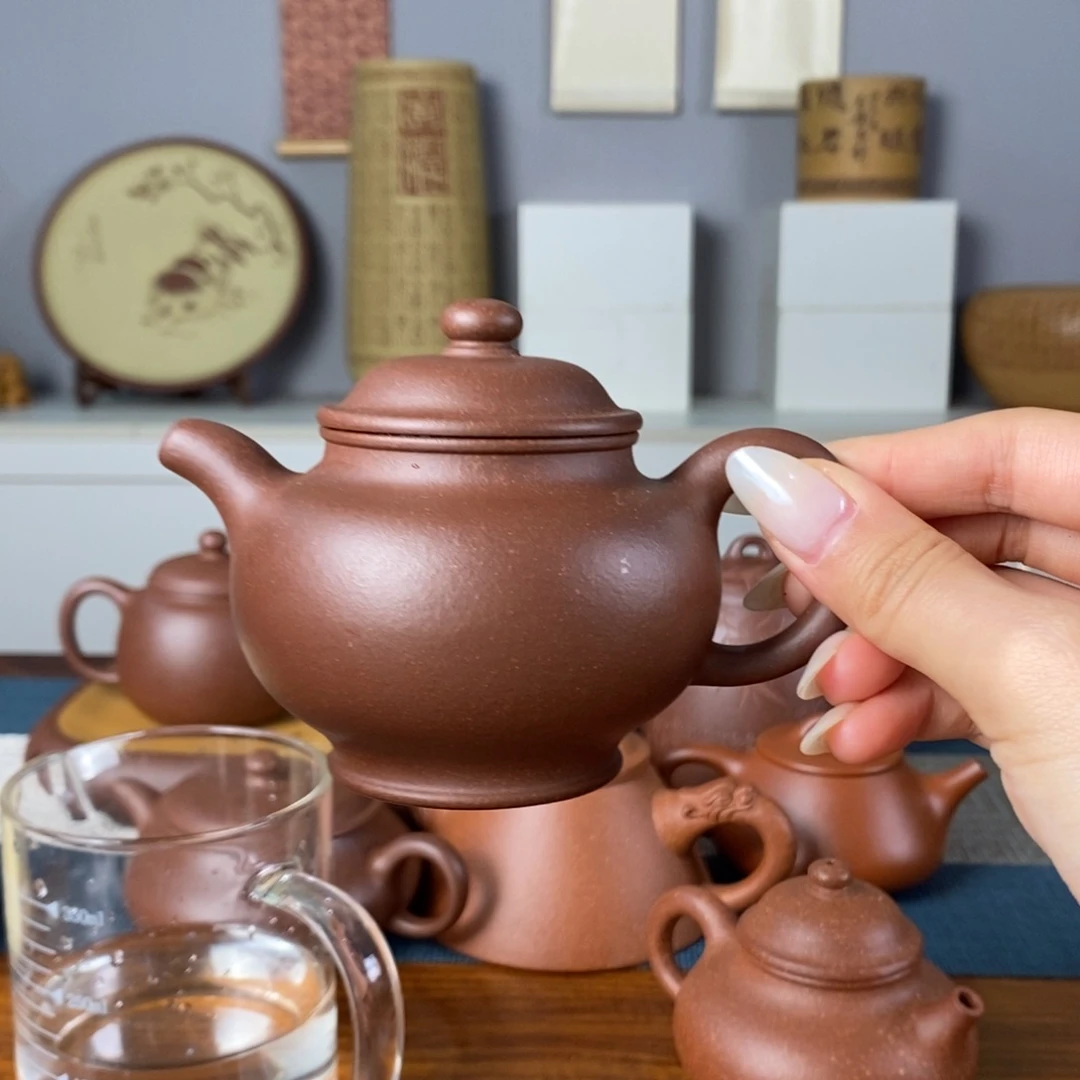 雄***子茶壶紫砂新粉体验
