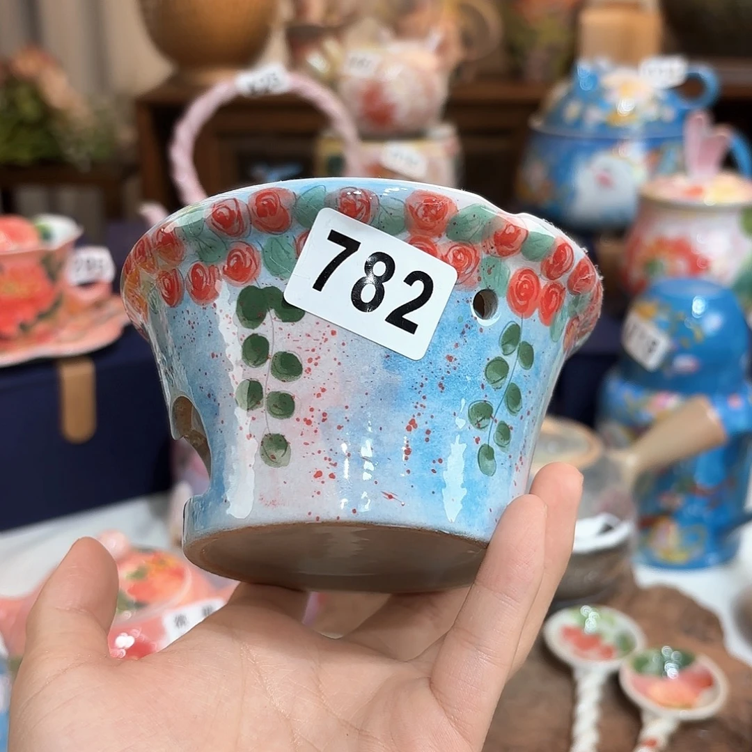 景德镇手绘高温釉下彩陶瓷茶具