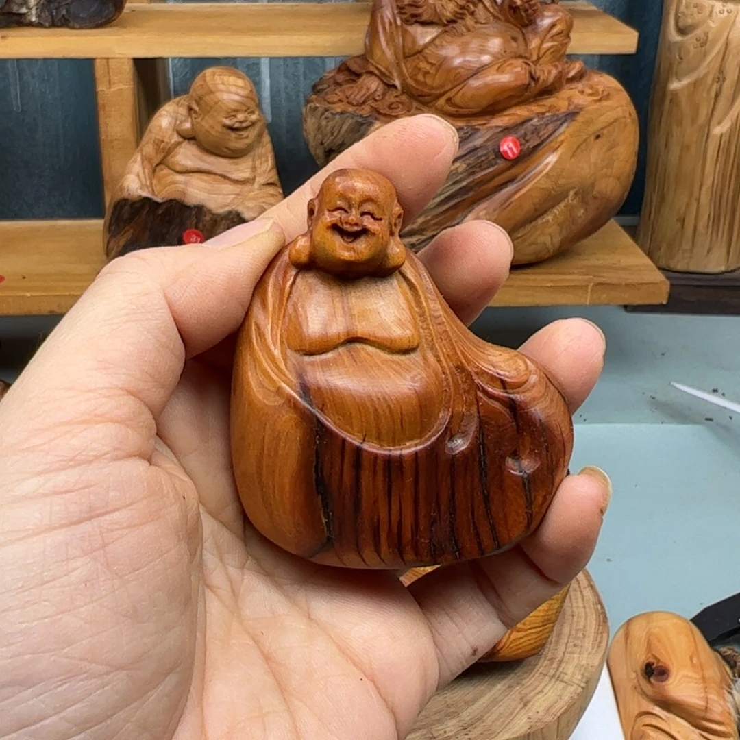 柏木崖柏木摆件手把件，66