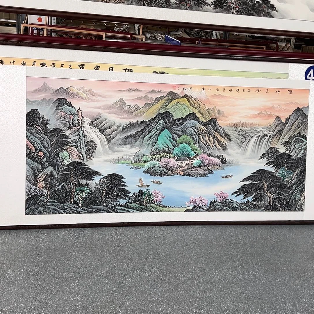 小***n国画手绘保证假一罚万