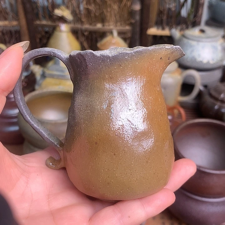 茶壶紫砂佛**来纯自然高温无釉裸柴烧