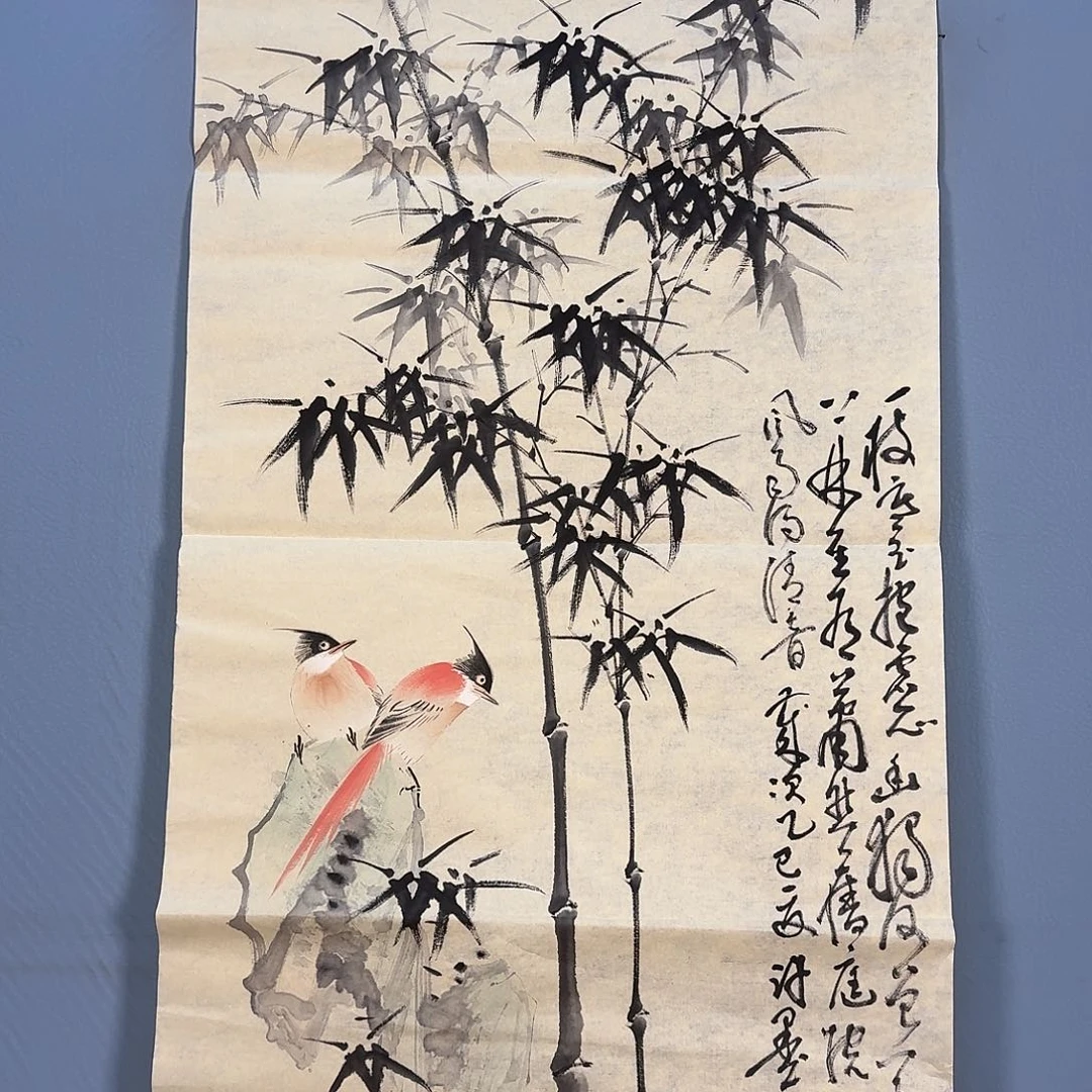 国画163 牡丹一如您的脸颊美丽的