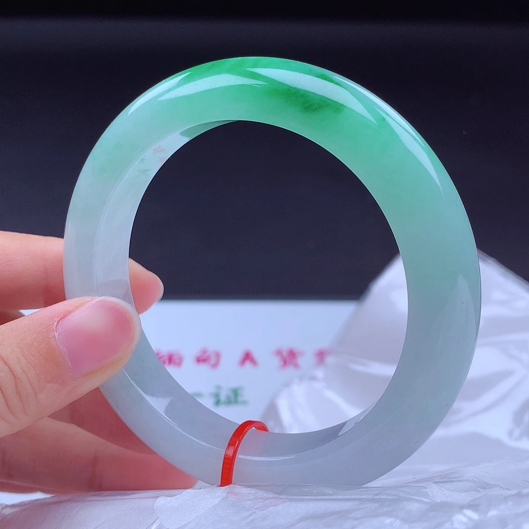 翡翠未镶嵌手镯手镯001861