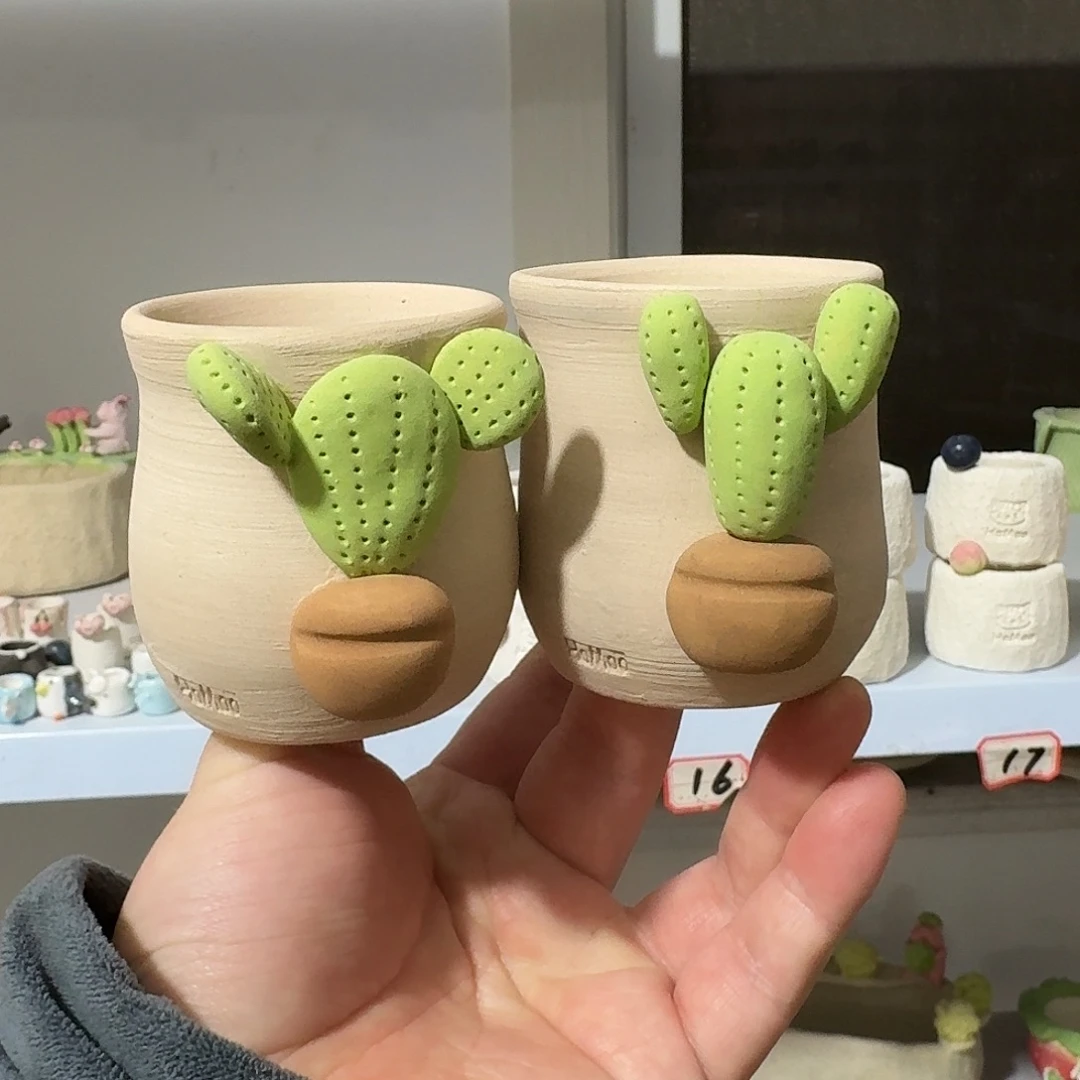 厂家直销手工花盆摆件