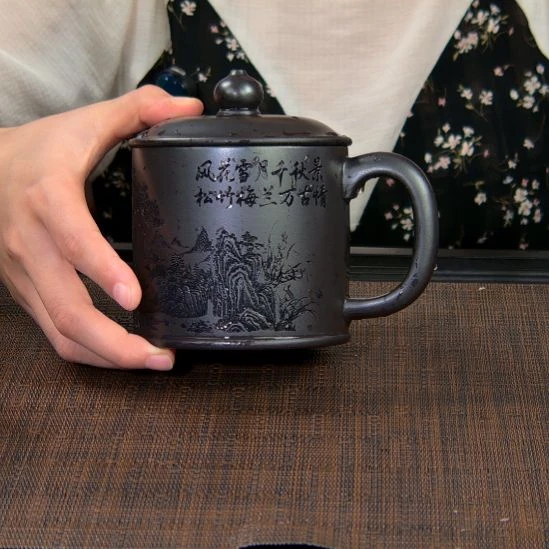 紫砂茶杯高货放漏