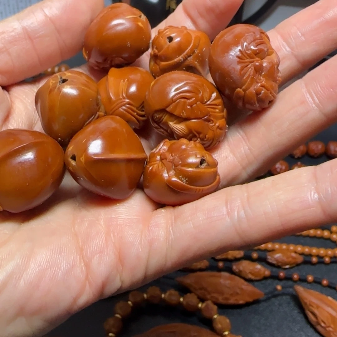 祺***橄榄核手串/手链财神手串