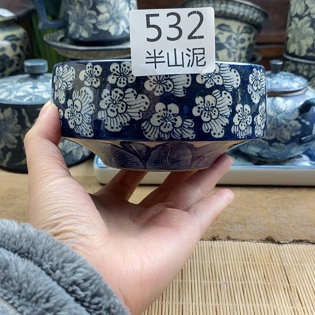 手工手绘青花陶瓷