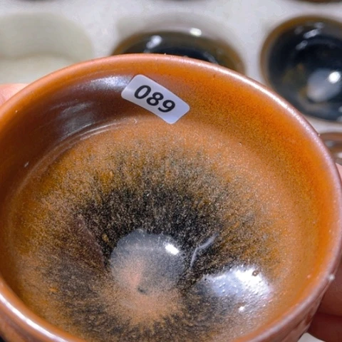 茶盏原矿原釉柴烧建盏