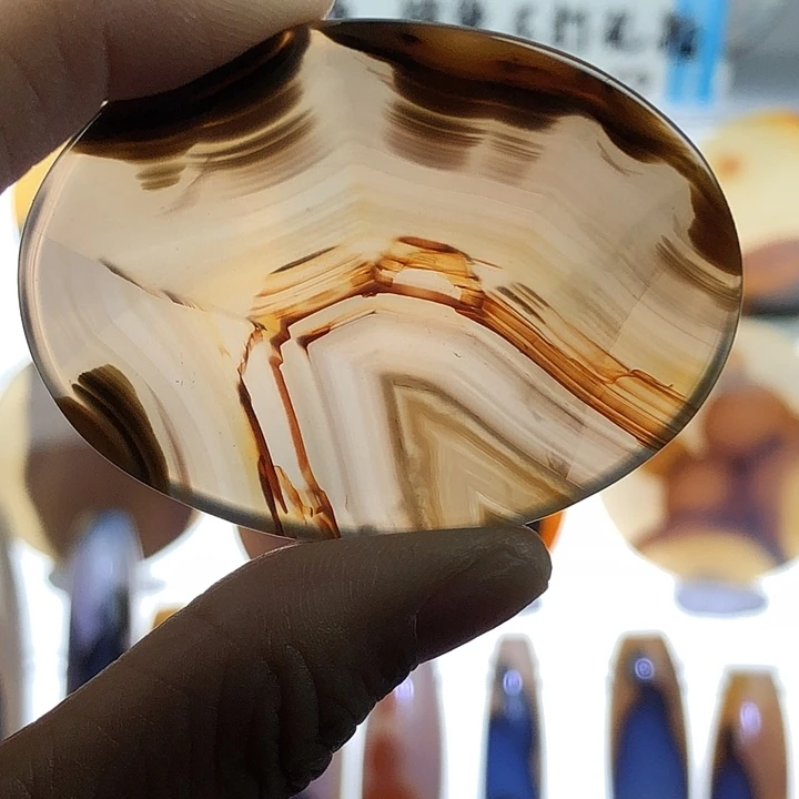 查罗石未镶嵌珠宝半成品92