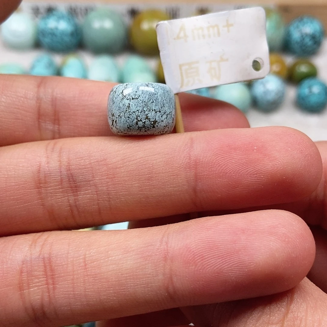 未镶嵌绿松石珠宝半成品