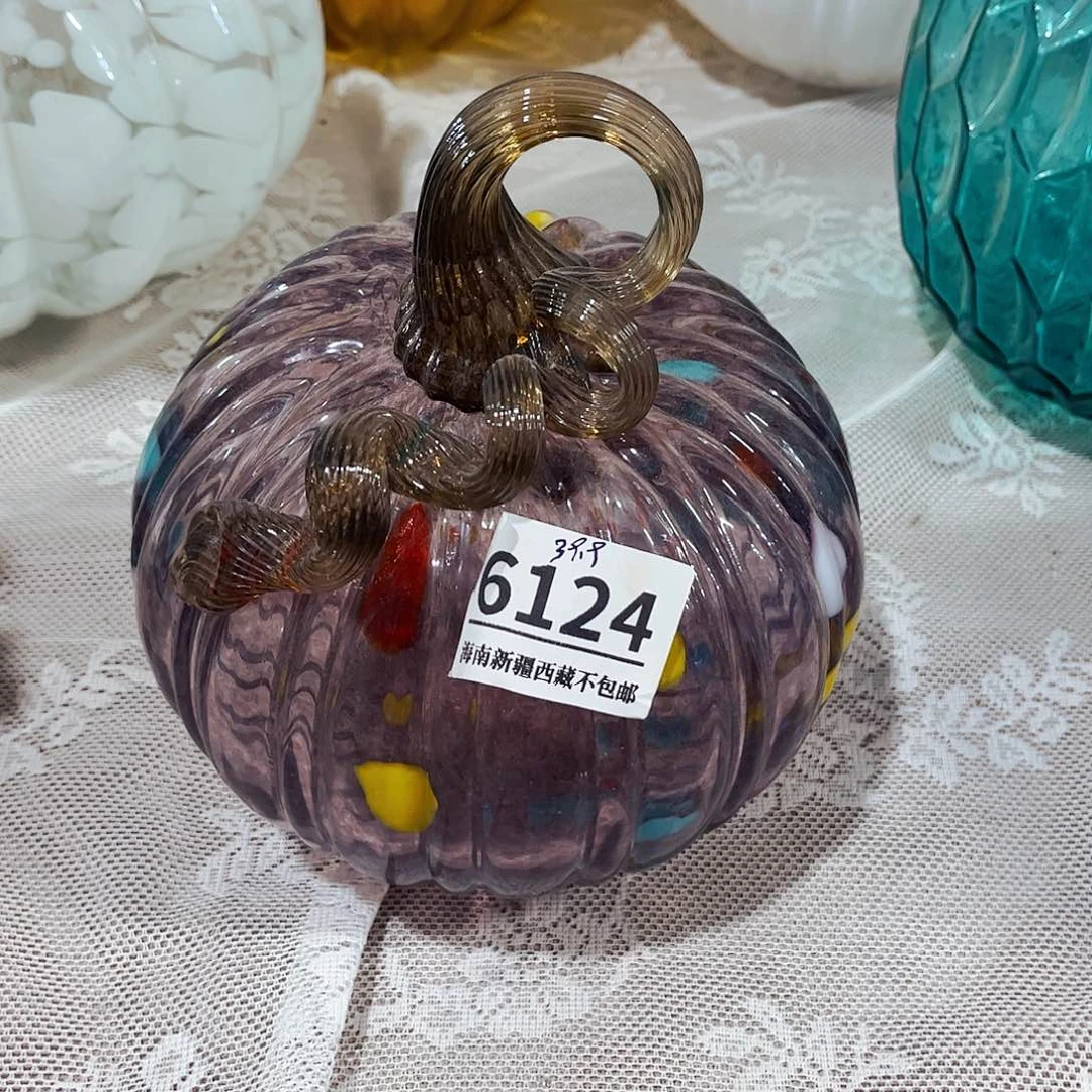 南瓜6124 家悦美居琉璃摆件