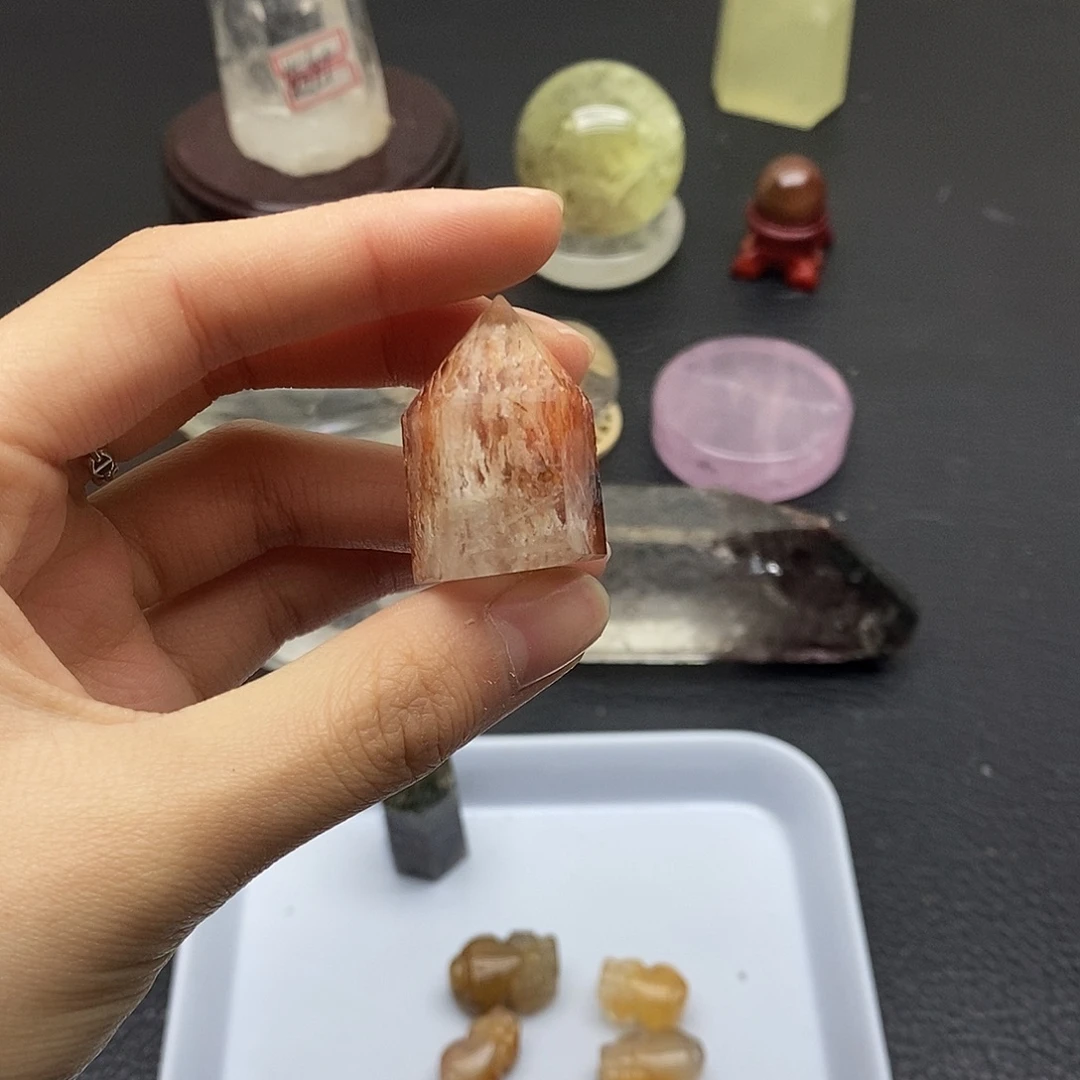 水晶未镶嵌珠宝半成品207水晶石