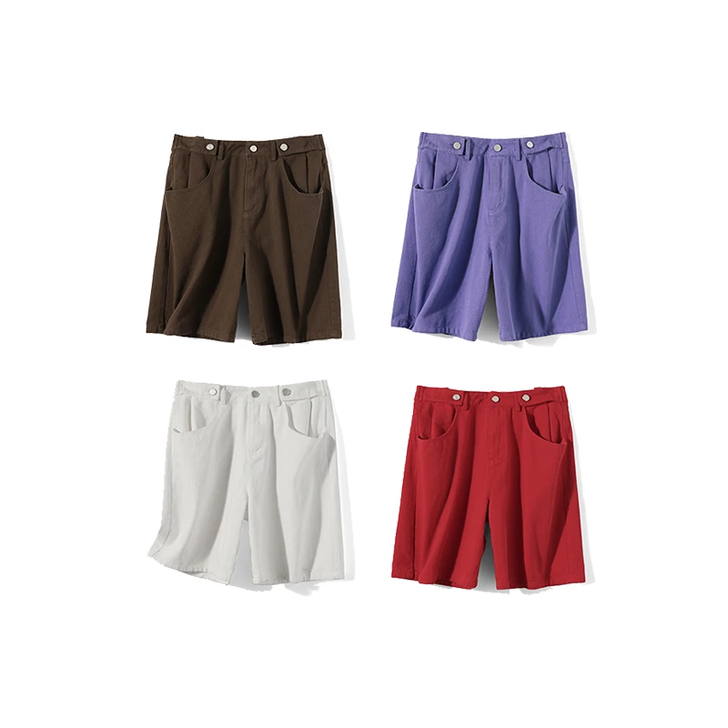 32546【B系列】时尚牛仔中裤B3NZ17019