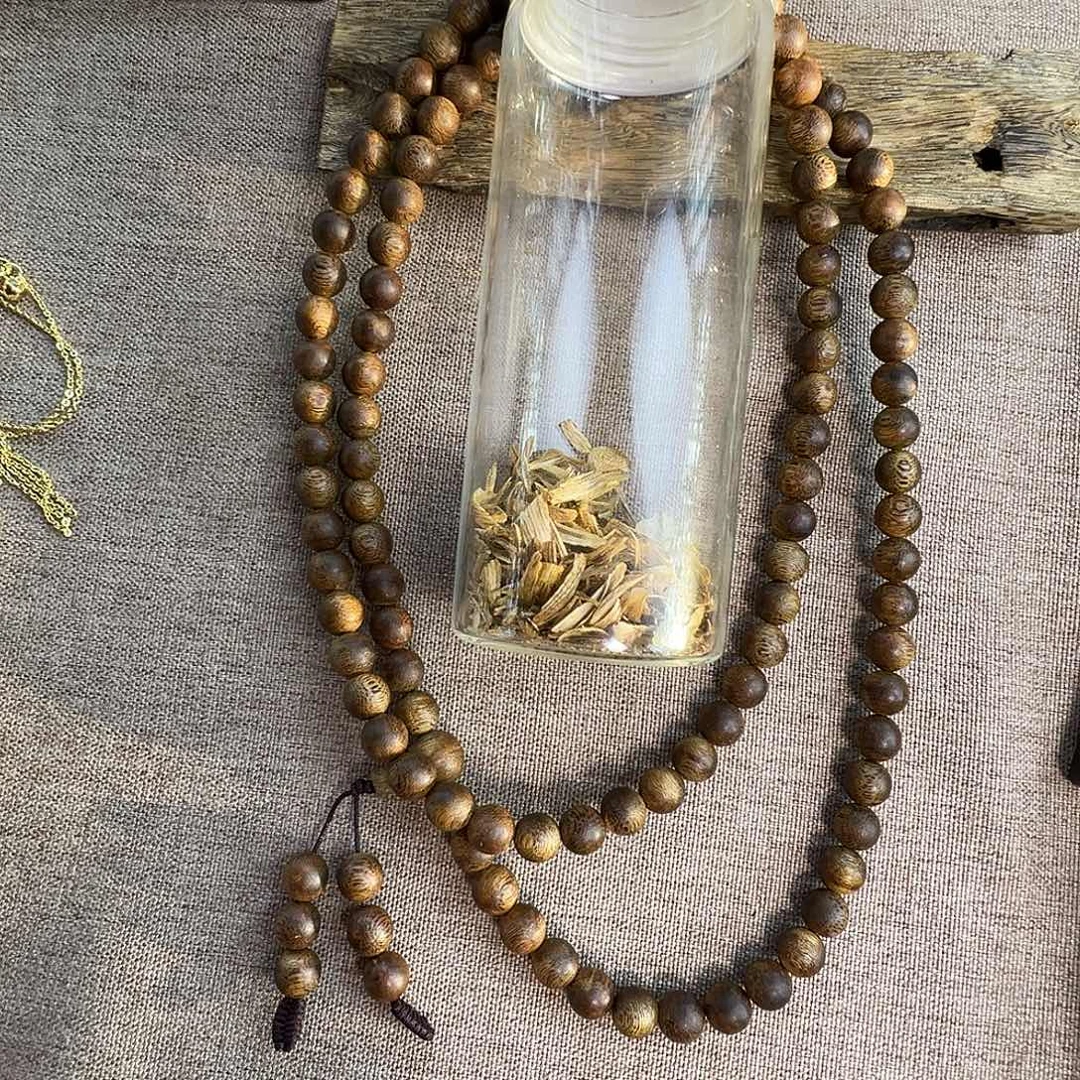 沉香碎屑沉香圆珠08双圈多样性发其一