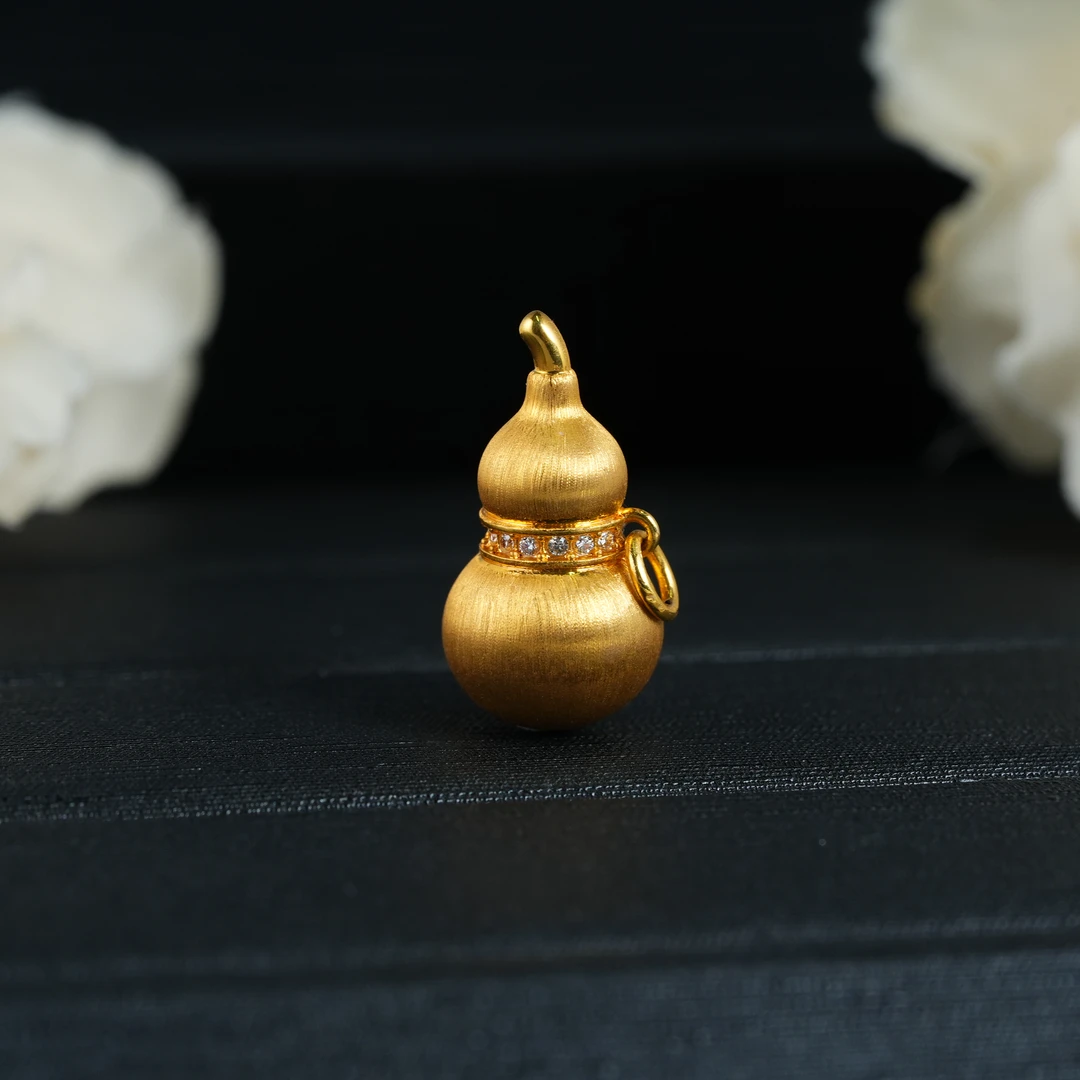 【云中意】-18K金 葫芦配件 - 多样性发货一件 LY12