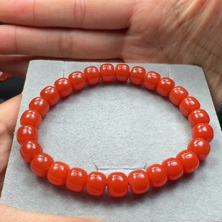 南红玛瑙未镶嵌手串