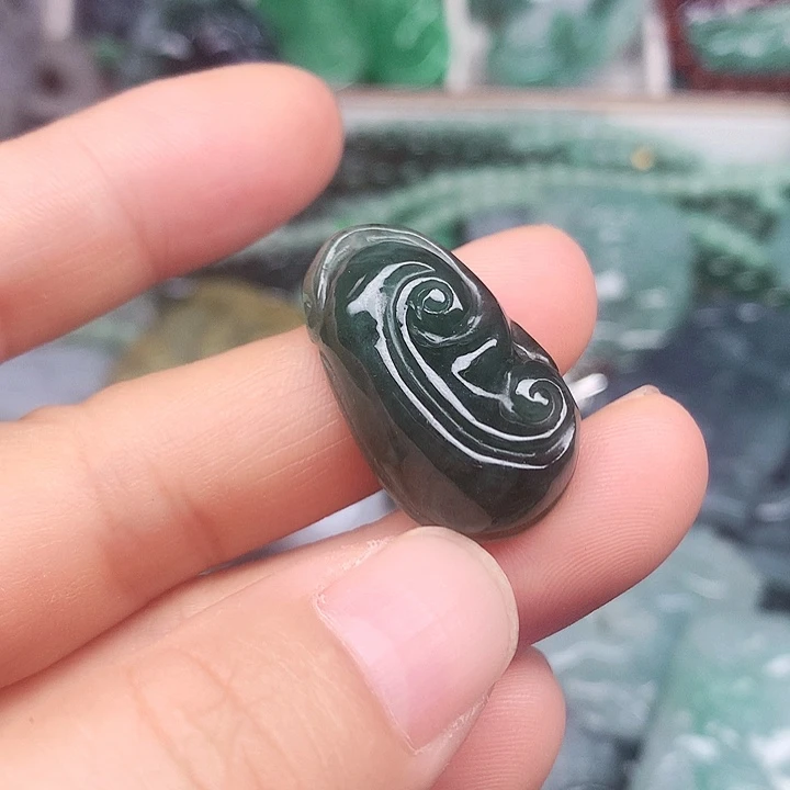 颈饰未镶嵌翡翠翡翠吊坠