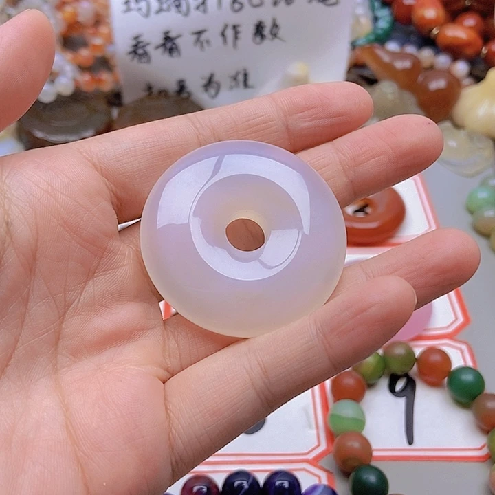【闪购商品】未镶嵌玛瑙/玉髓珠宝半成品时**逝