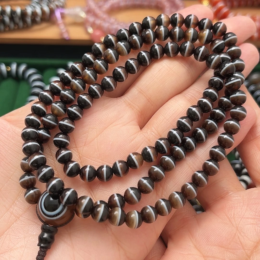 玛瑙/玉髓合金手串