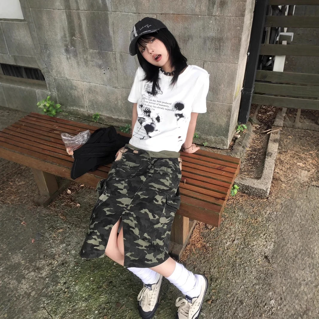 白色紧身短袖女2025年夏季字母印花重磅t恤女修身显瘦短款上衣女