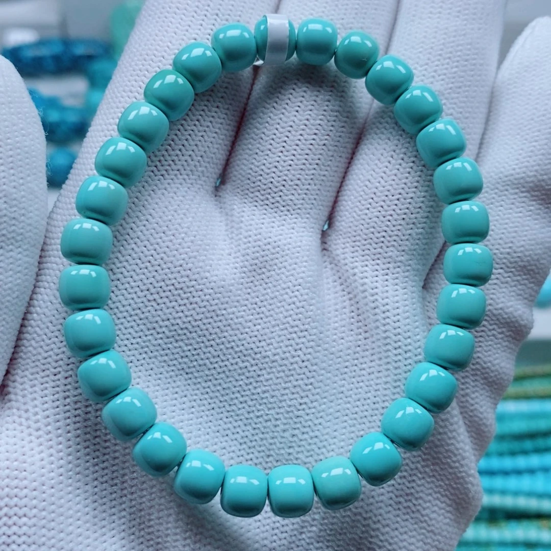 绿松石未镶嵌手串