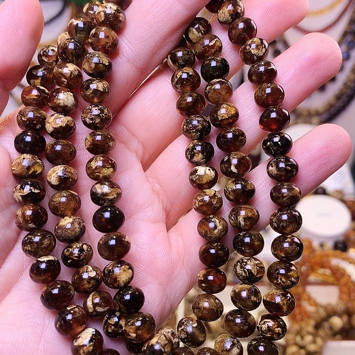 琥珀未镶嵌裸石抚顺琥珀8+