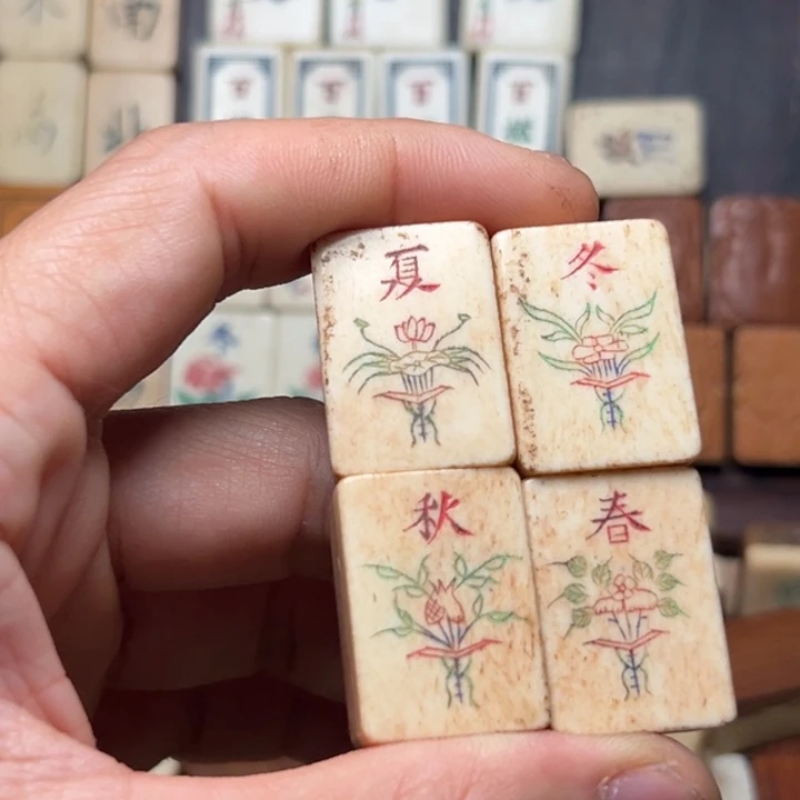 翻***！实心竹雕刻手把件