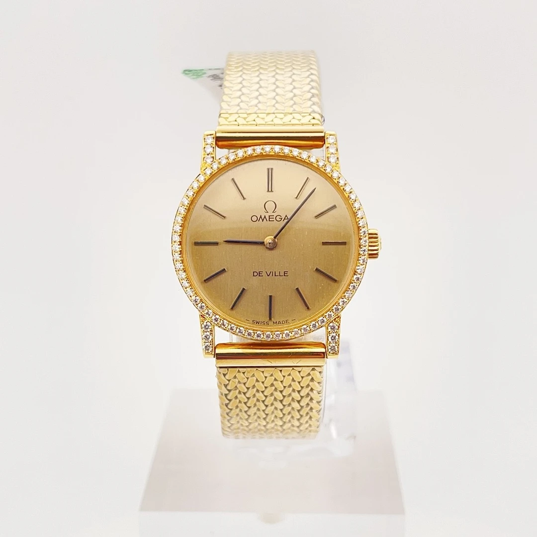 95新 Omega/欧米茄 手动机械表后钻24.5mm/公价32999/w13043