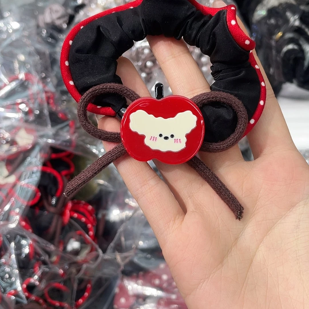 布艺非金属苹果狗面膜